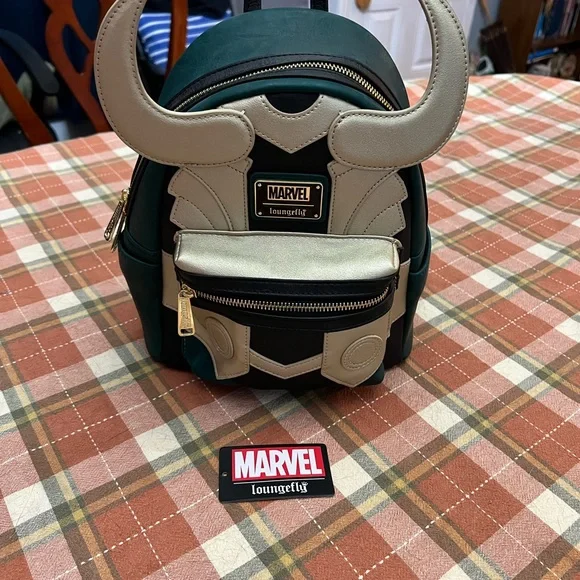 Loungefly Marvel Loki Mini Backpack - Picture 2 of 6